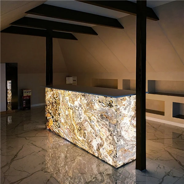 Ultra thin Stone sheet flexible nature stone wall veneer
