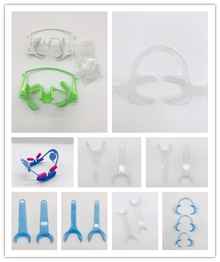 Dental Retractor Material tongue depressor Orthodontic Double Sided Retractor Orthodontics Cheek Retractors