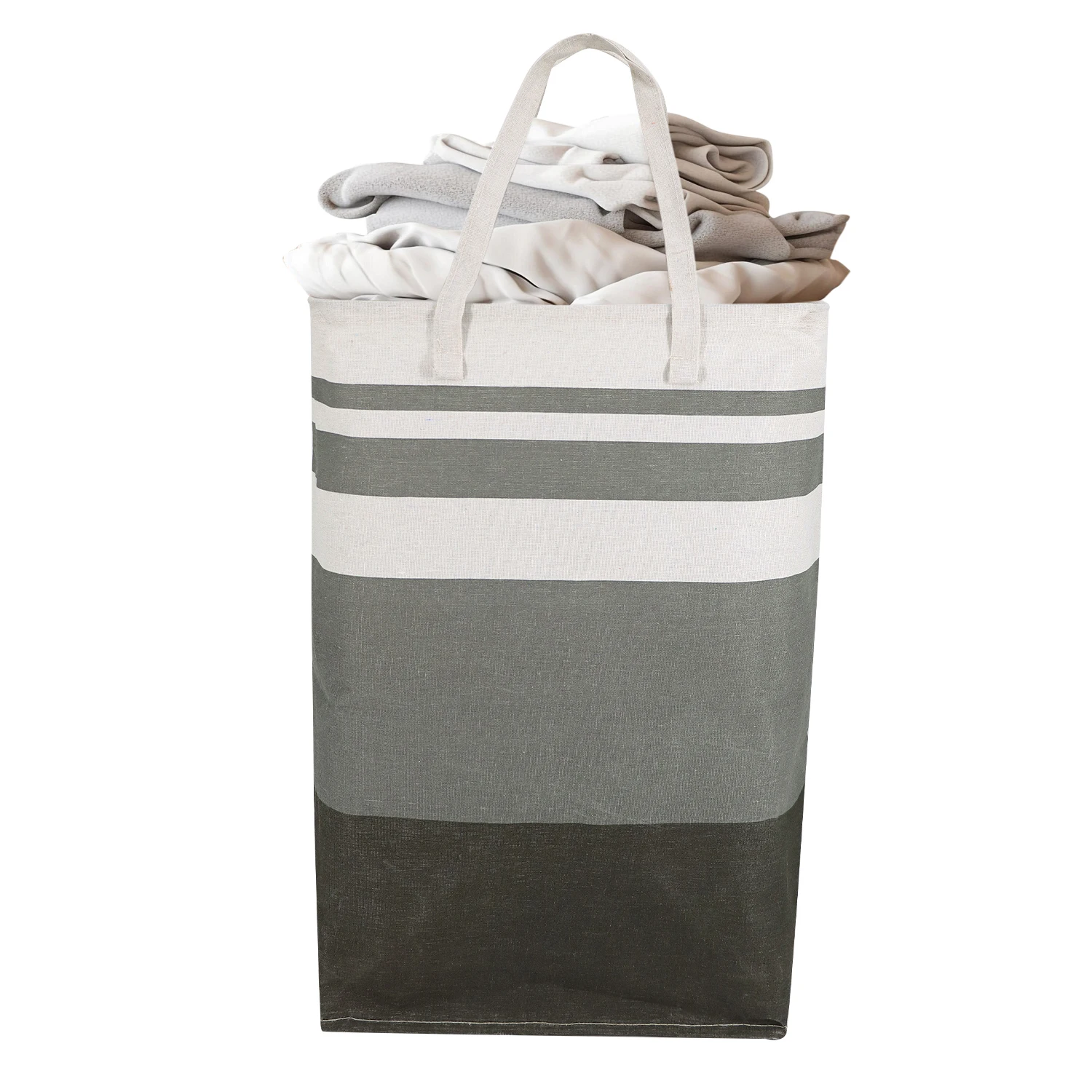 Hot Selling Large Capacity Internal Waterproof Coating Oxford Laundry Basket with Handle