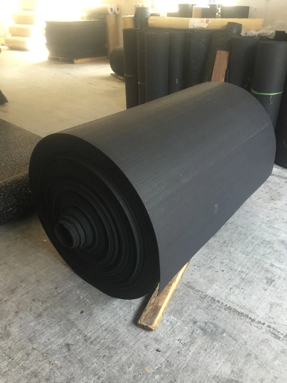 Rubber underlay mat Flooring Soundproof Rubber Carpet Underlay Acoustic Underlayment