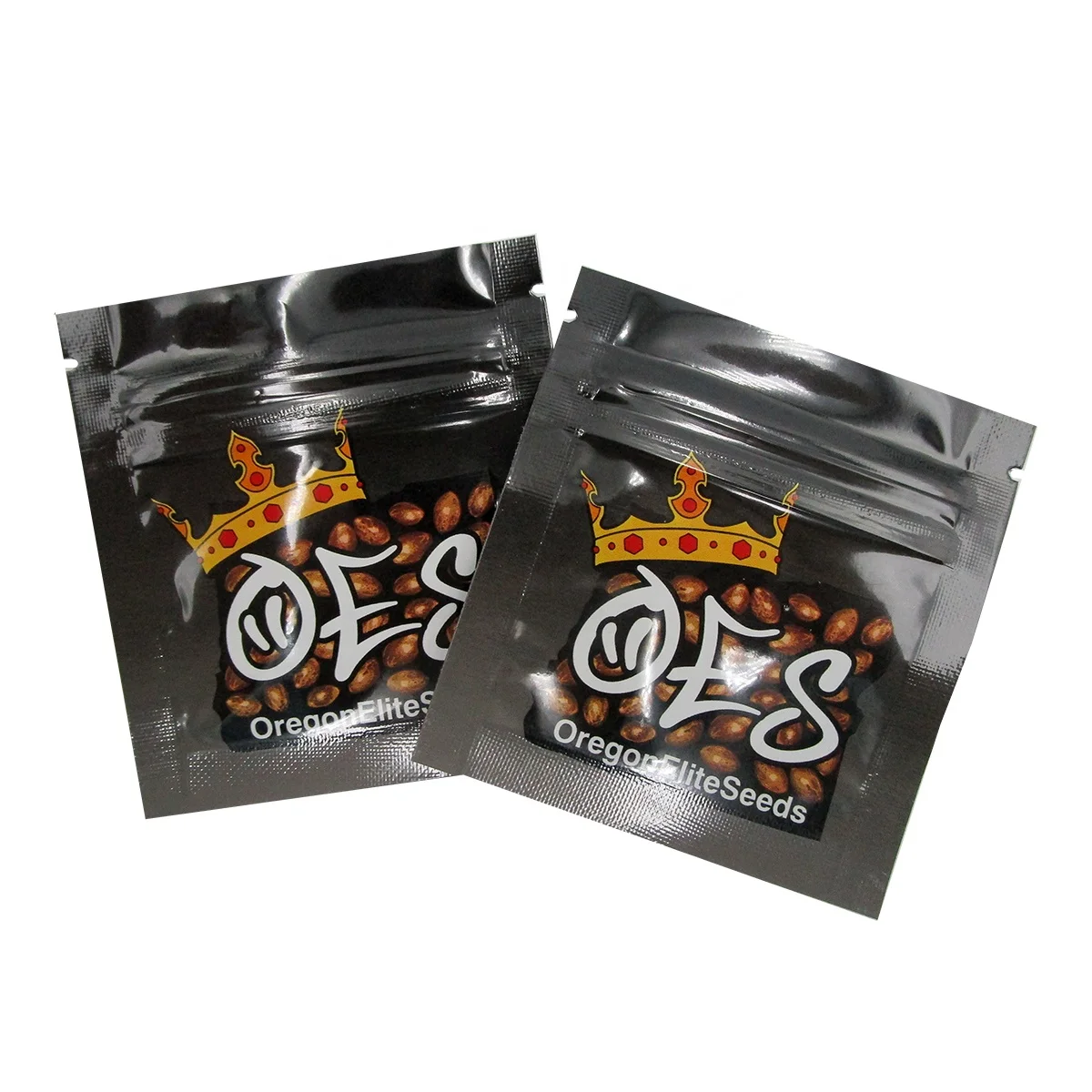 Custom Printing Wholesale Small Heat Sealable Three Side Seal Matte Sachet Empty Coffee Tea Food Packaging Bag