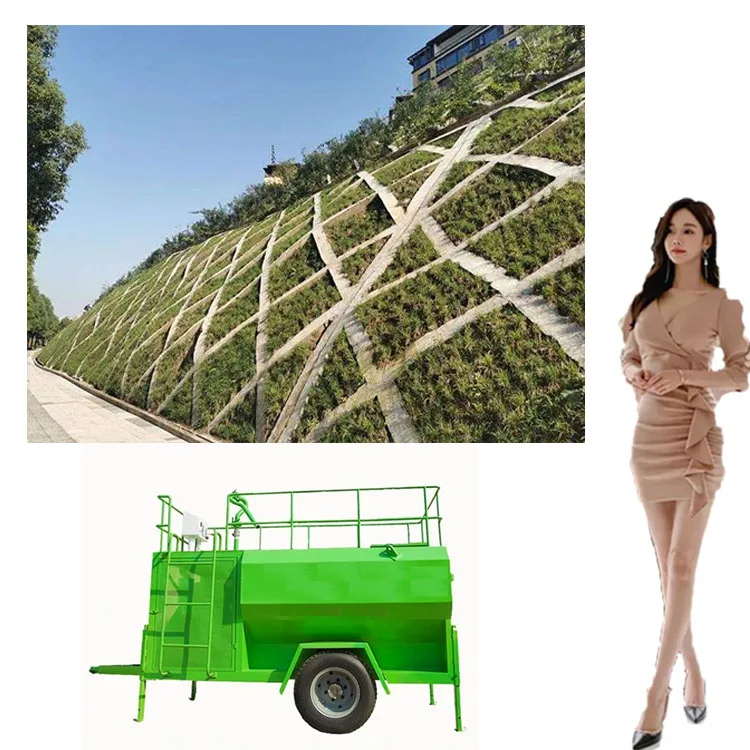 hot sale grass spraying hydraulic hydro seeding machine for erision control Mulch Hydro Seeder
