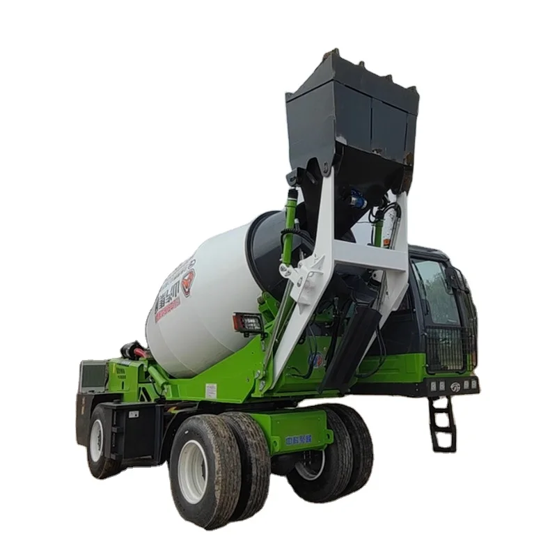 Zhongke Jufeng miniaturized 3.5 cubic meters C self-feeding mixer