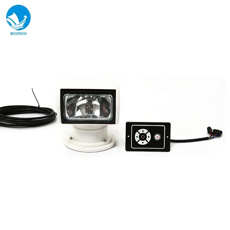 Marine boat search light supplier outdoor Halogen Bulbs search light with remote control TG25A