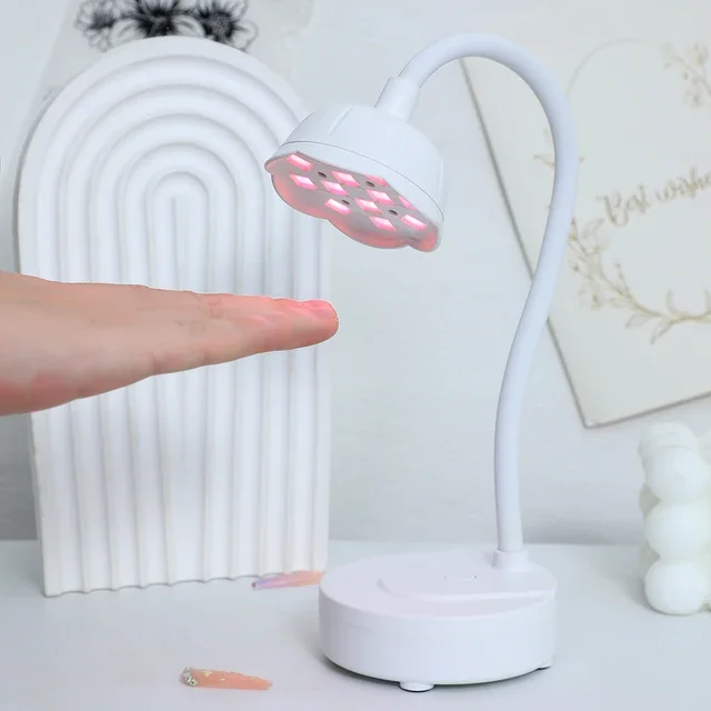 2023 лучший дизайн гибкий шланг беспроводной lotus Iove Светодиодная лампа для ногтей