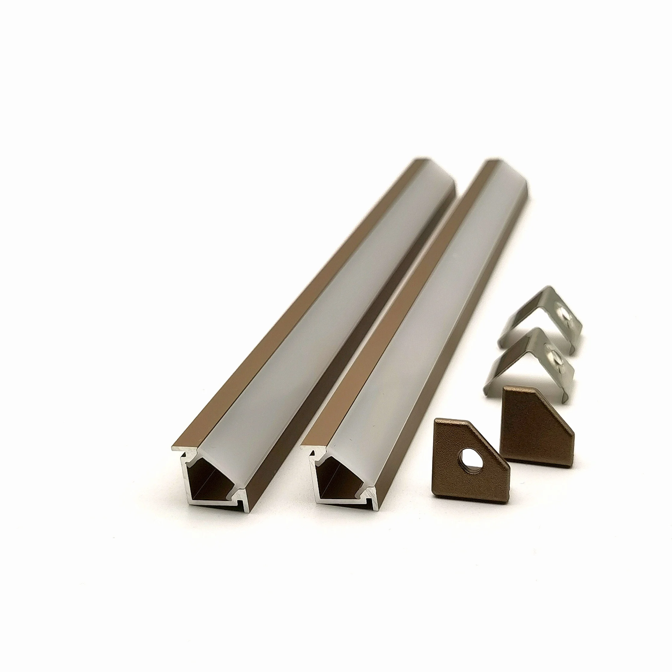 13*13MM F-009 1M 2M 3M Aluminium Profile For LED Lighting Strip Indoor Recessed Aluminum Standard Led Strip Light Profiles