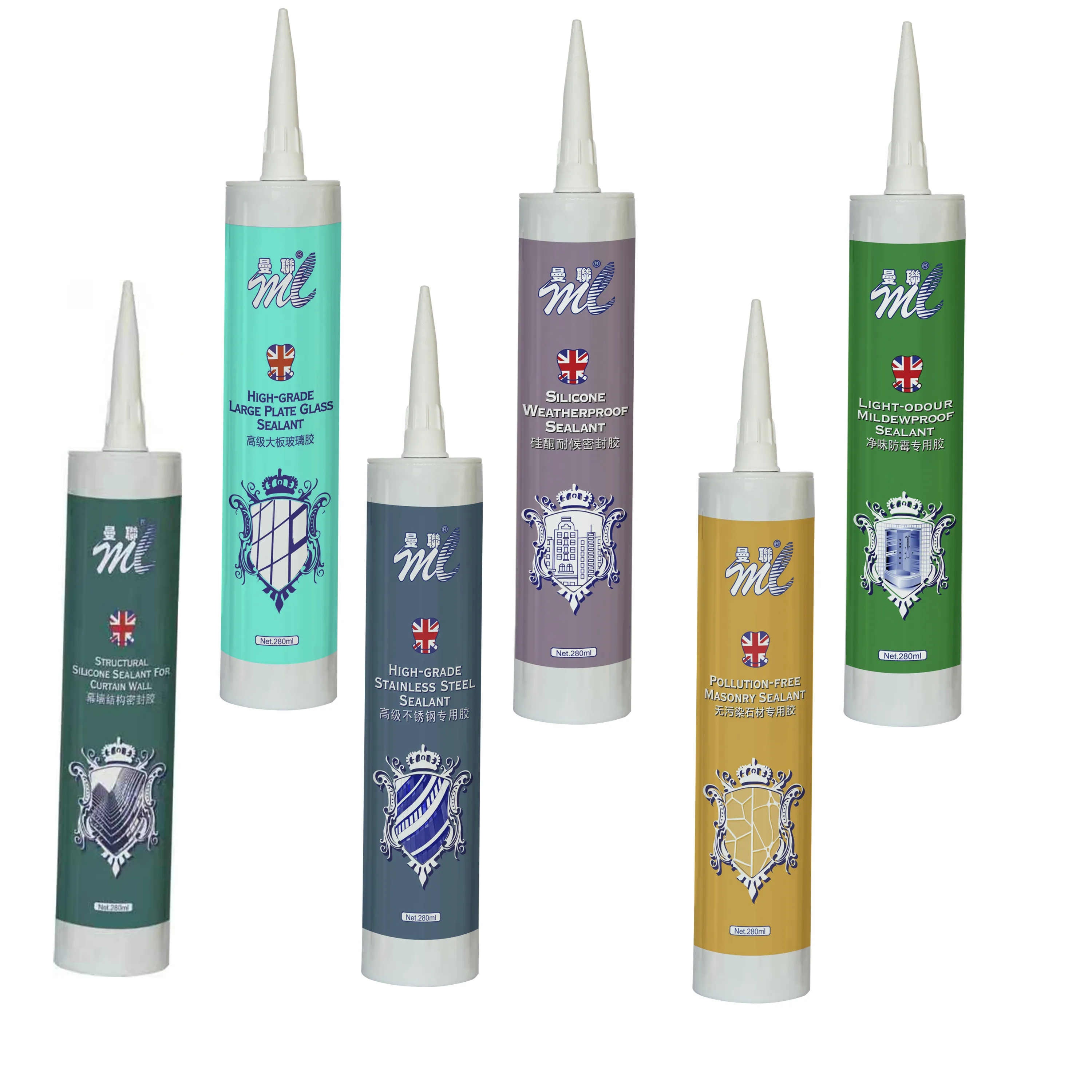 Лучший силиконовый клей, водонепроницаемый санитарный нейтральный силиконовый герметик, герметик с перманентной связью и уплотнением