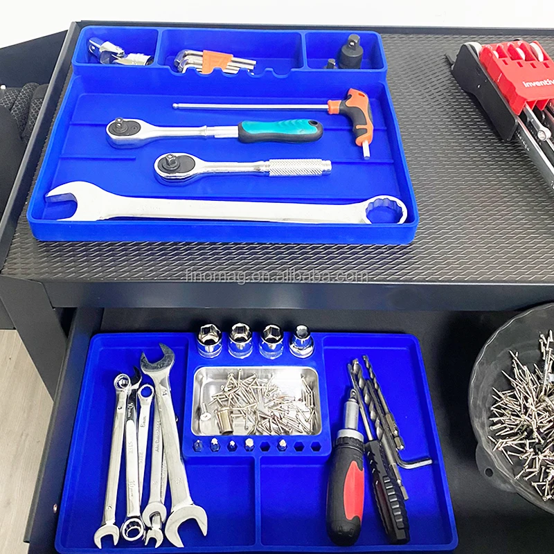 Silicone Tool Organizer Fixing Nonslip Tool Mat for Welding Hobbies Workshop