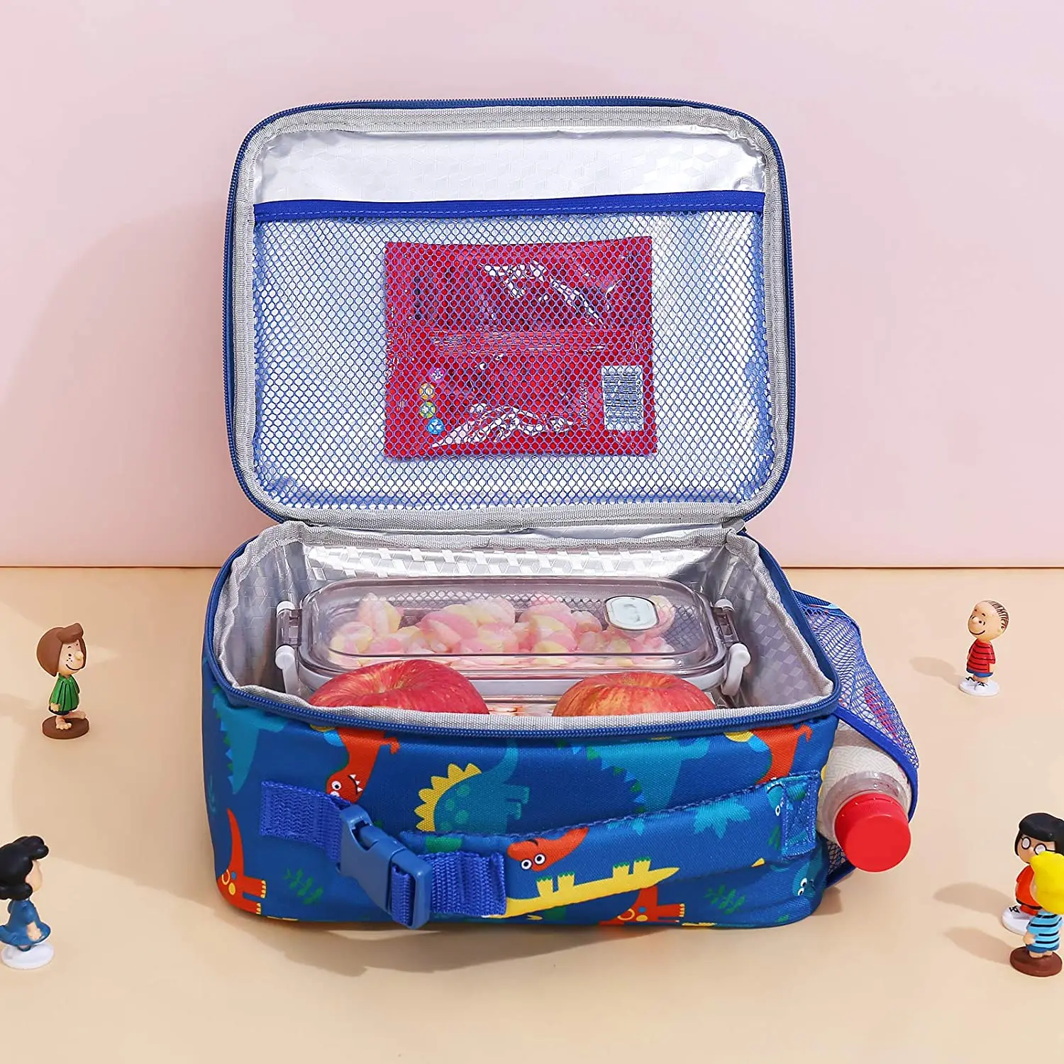 Thermal Insulated Lunch Box Bag Tote Food Picnic Bag Milk Bottle Cute Cartoon Lunch Bag for Children