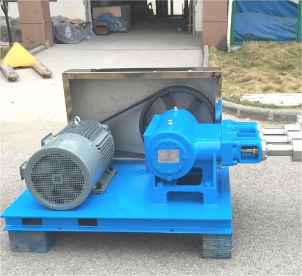 high horsepower  18.5-30Kw Plunger Pump for gas  industry