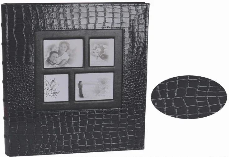 Wedding photo albums / leather photo album covers / black albums photo