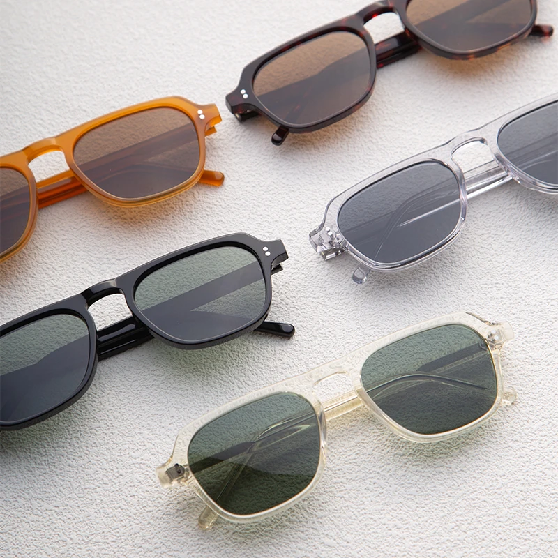 Fashion Sunglasses Newest Acetate Frame Sunglasses Italy Uv400 Polarized Sun Glasses Frame for Men