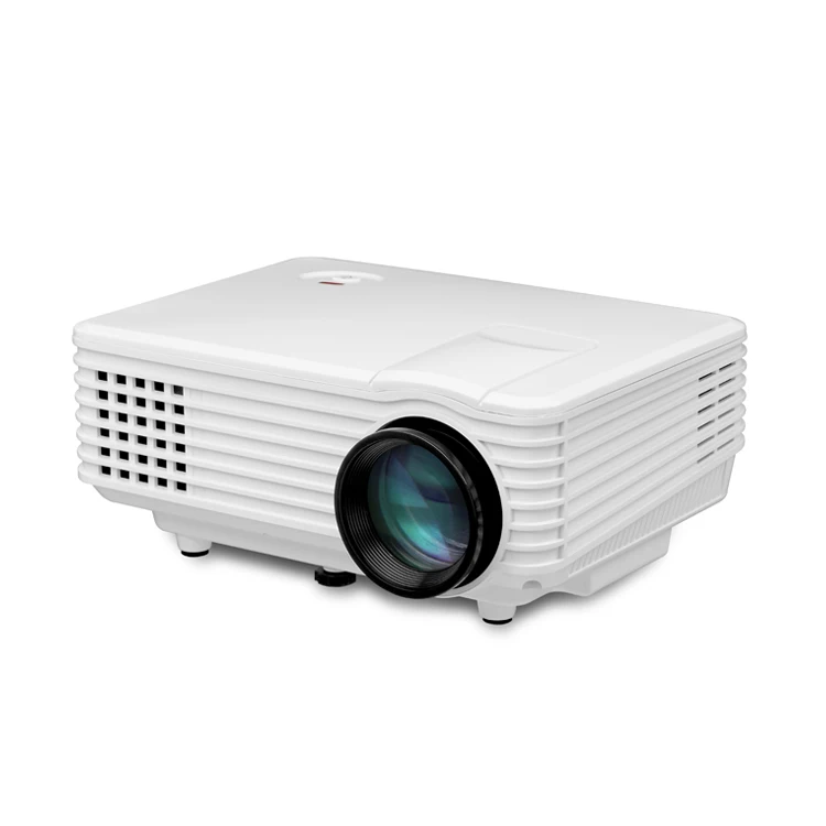 Новый мини светодиодный проектор 800*480 поддержка 1080P для домашнего кинотеатра