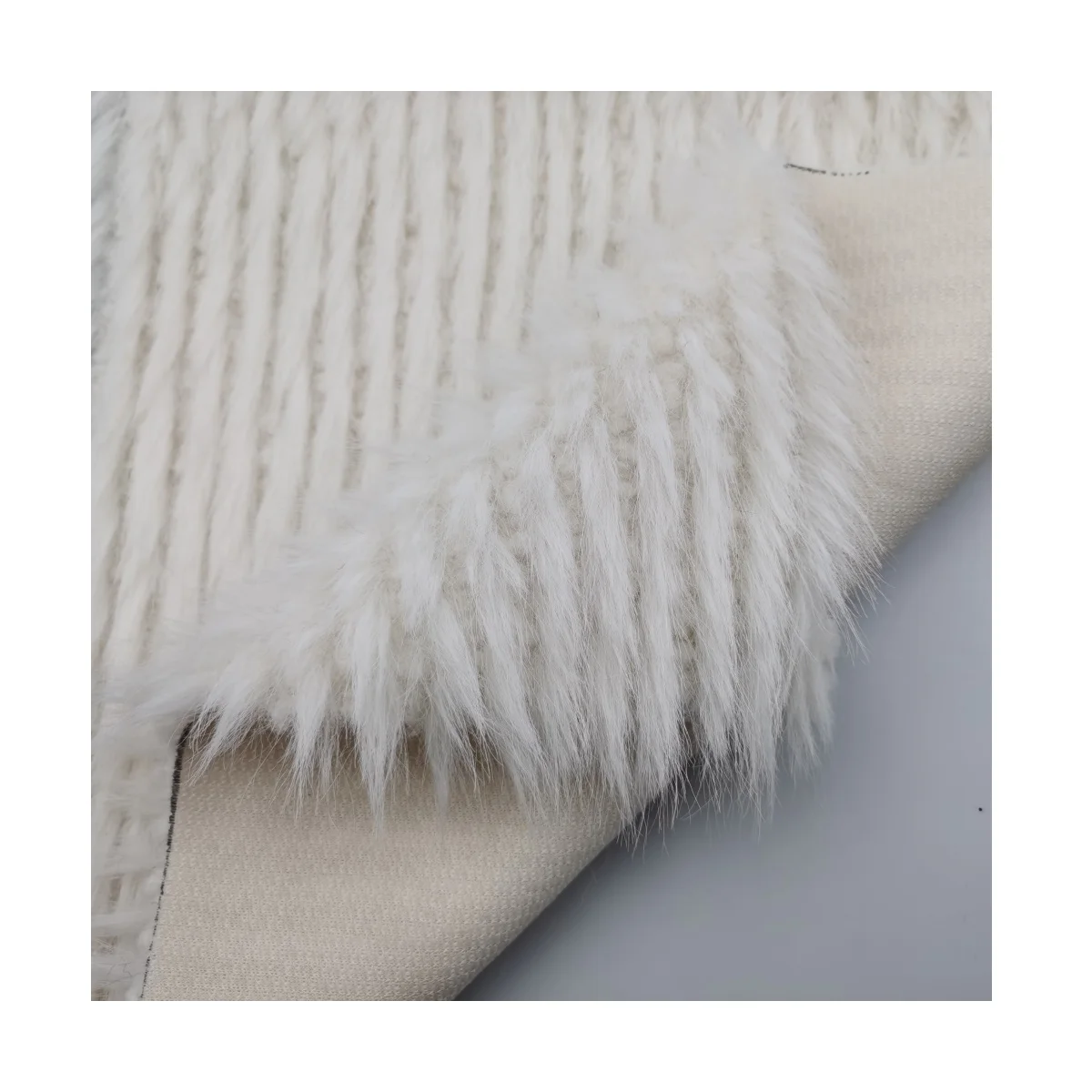 Высококачественная однотонная полоска из искусственного меха улитки с высоким ворсом для одежды/домашнего текстиля/игрушек