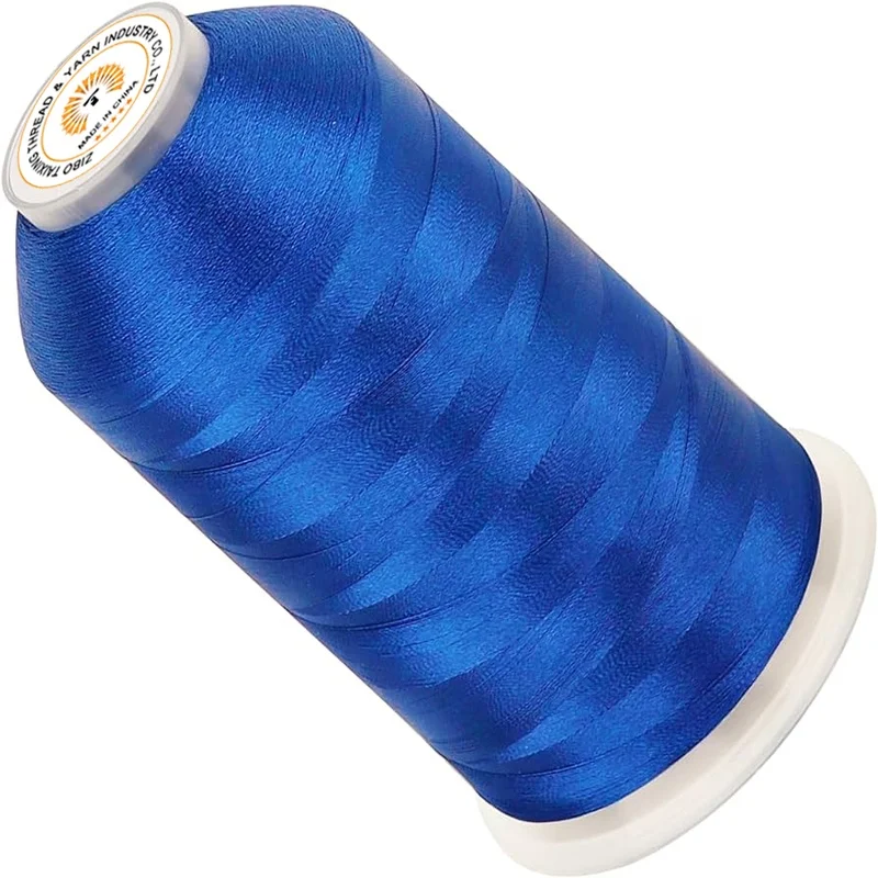 Factory Wholesale 120D/2  Polyester Embroidery Thread 3000m 100 Polyester Machine Embroidery Thread