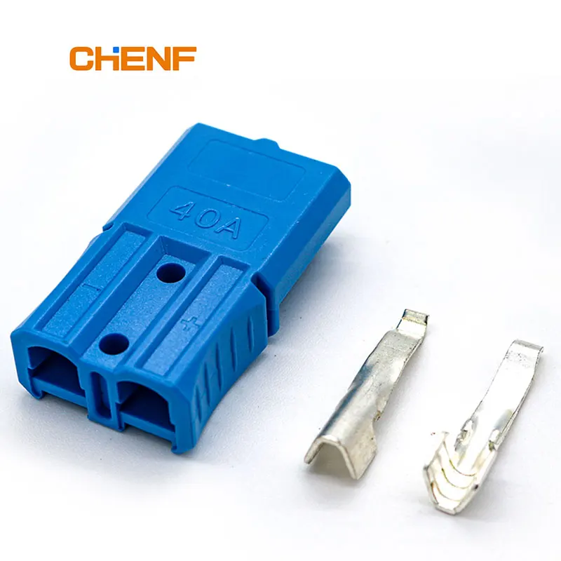 Forklift Trailer Electric Bike Car Battery Quick Connect Power Terminal 2 Pin 50A 175A Electrical Connector for Battery