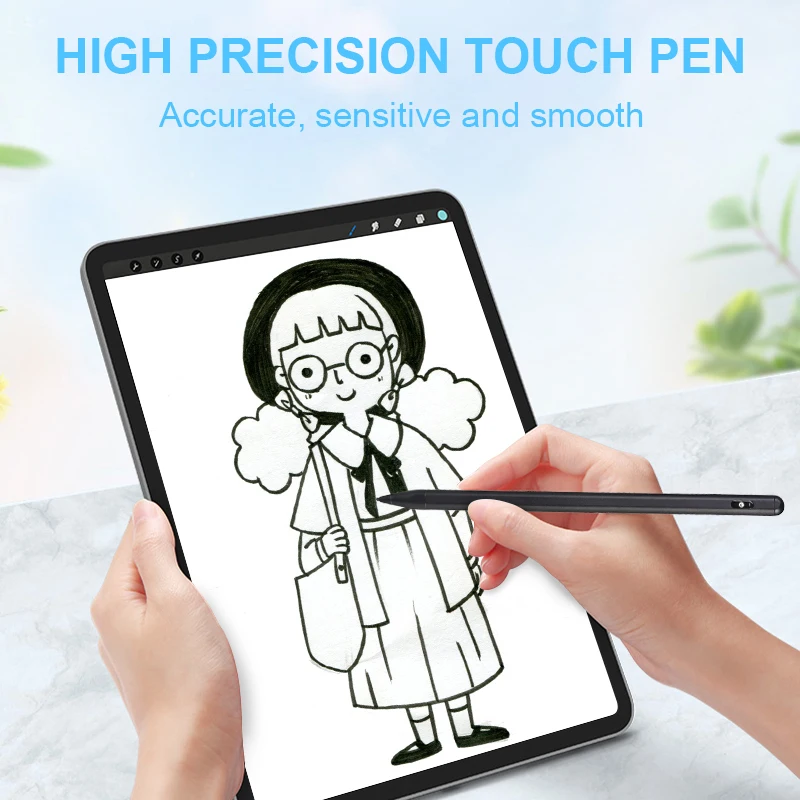 YKS Active Capacitive Metal Stylus Pen For An Droid&ios Universal Tablet Touch Pen Smooth Writing Touch Screen Pen