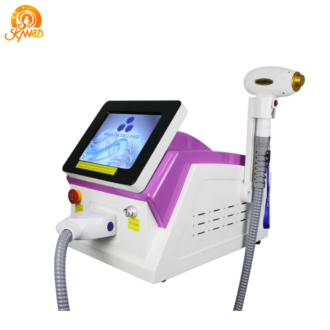 3 Wavelength Ice Portable Diode Laser Hair Removal Machine 808 Diode Laser Hair Removal Equipment Germany