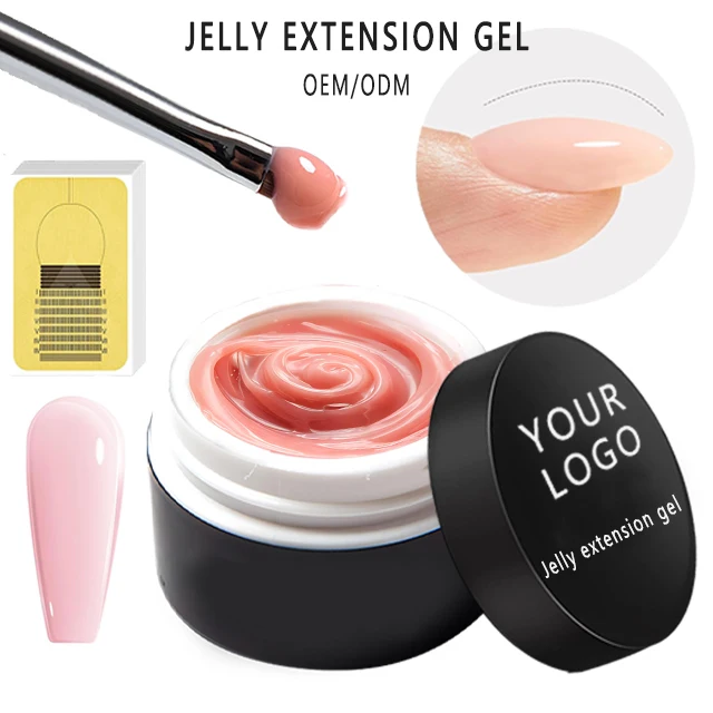 Free Samples CY-306 Gel Polish Led Uv Gel 10ml Permanent High Gloss Shine Jelly Extension Gel