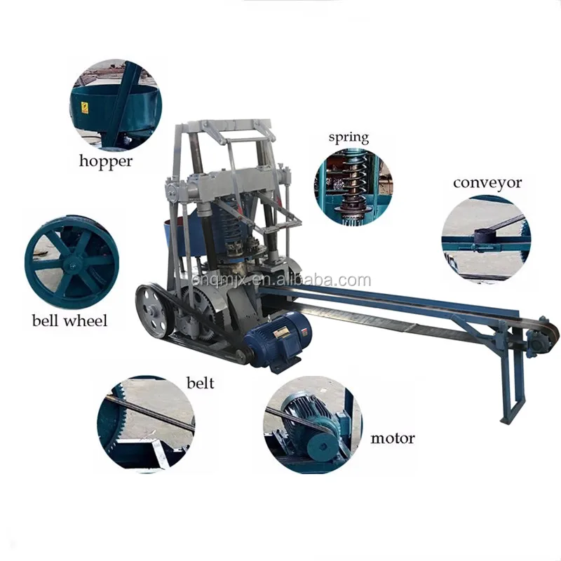 Factory Best Quality honeycomb briquettes machine 120 Coal Ash Brick Making Machine