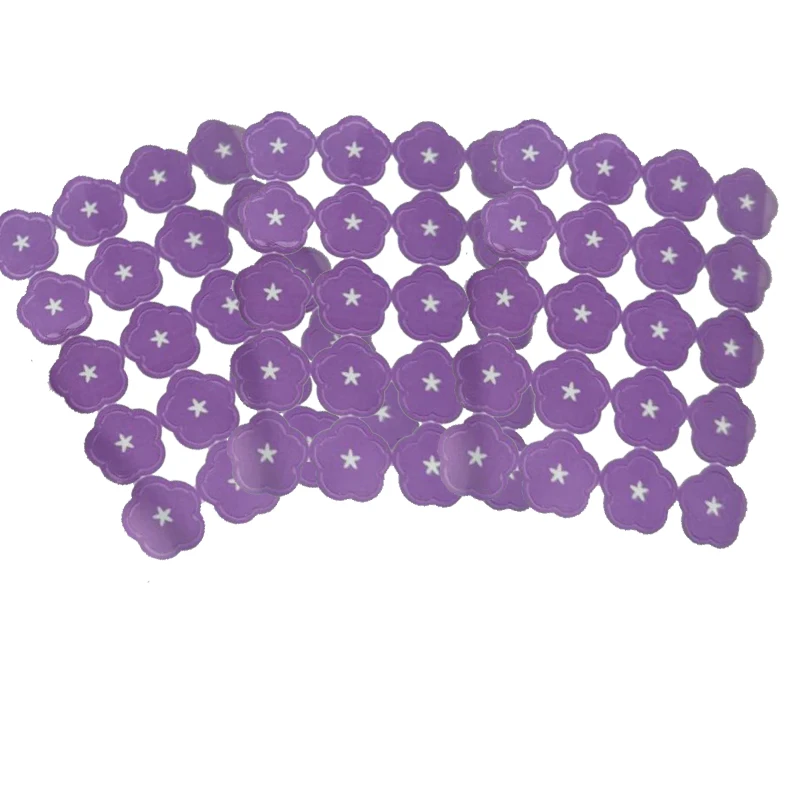 Cartoon Style PVC Transparent Hydrogel UV Patch Color-Changing Sun Detection Sticker Protection Sun Detection PVC Sticker