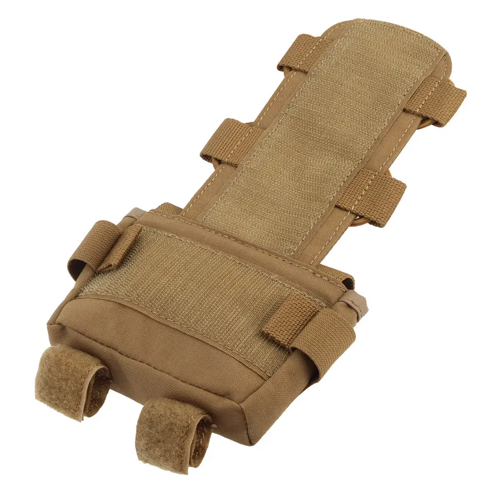 JinTeng 2023 Wholesale Outdoor Tactical Helmet Accessories Nylon Fabric Pocket Battery Pouch Battery Case Storage Helmet Pouch
