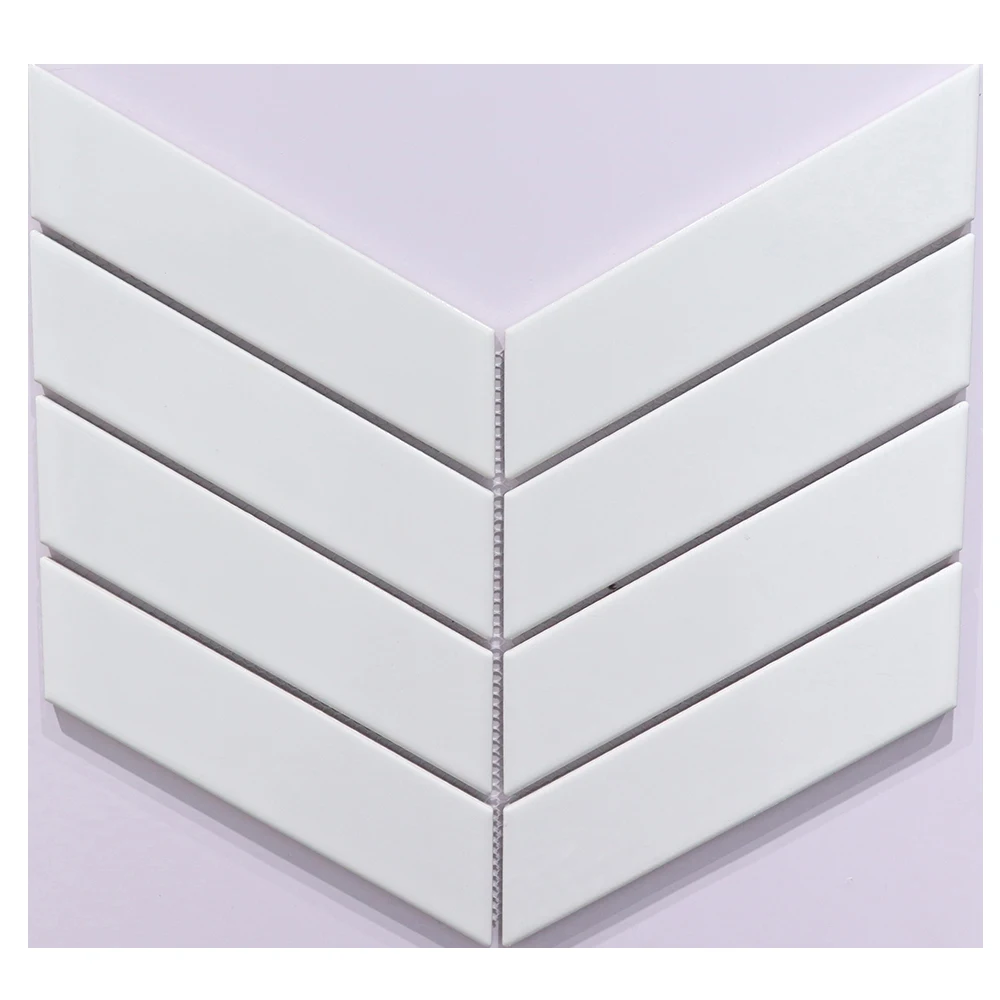 Interior or outdoor wall decoration tile kitchen bathroom swimming pool backsplash tile arrow shape ceramic mosaic tile