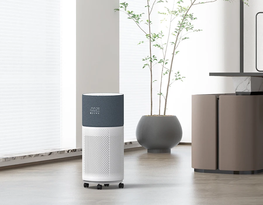 Новый домашний очиститель воздуха в скандинавском стиле 2022 с дисплеем повышенной влажности Hepa фильтр большой