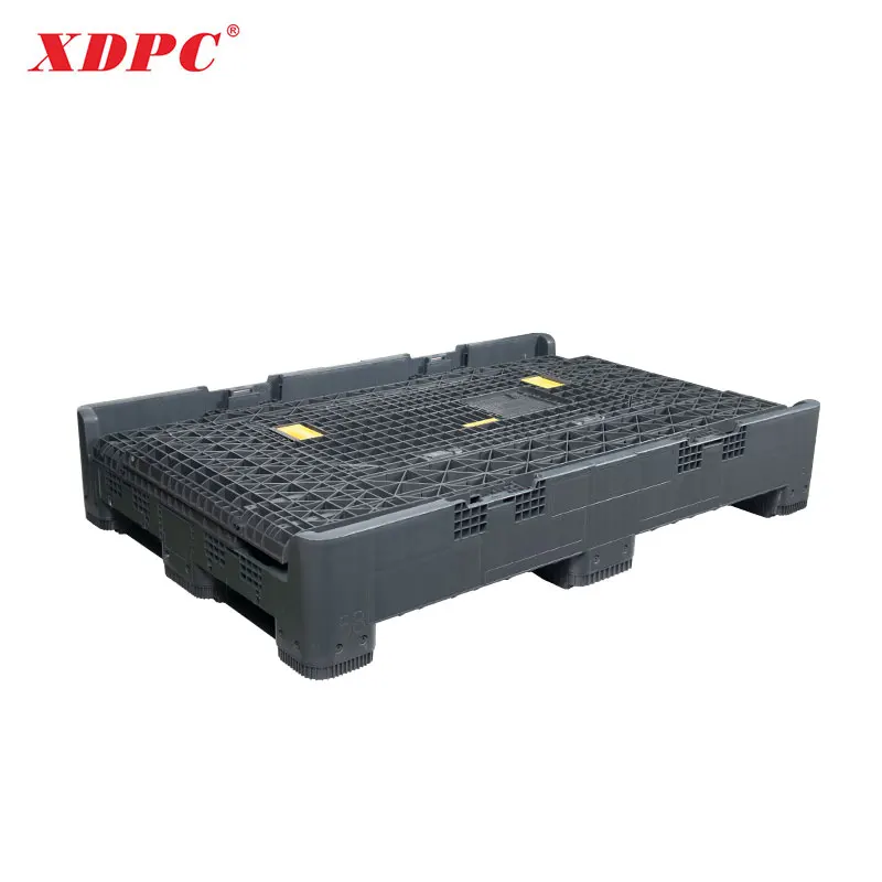 XDPC 1680x1140x1060 мм пластиковая коробка для поддонов сверхмощная промышленная Складная из полиэтилена высокой грузоподъемности