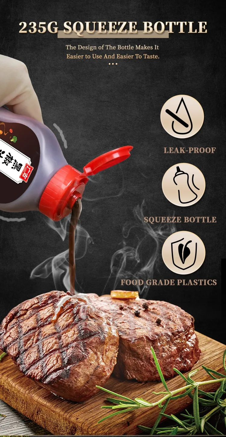 Wholesale Black Pepper Sauce 235g Pepper Sauce