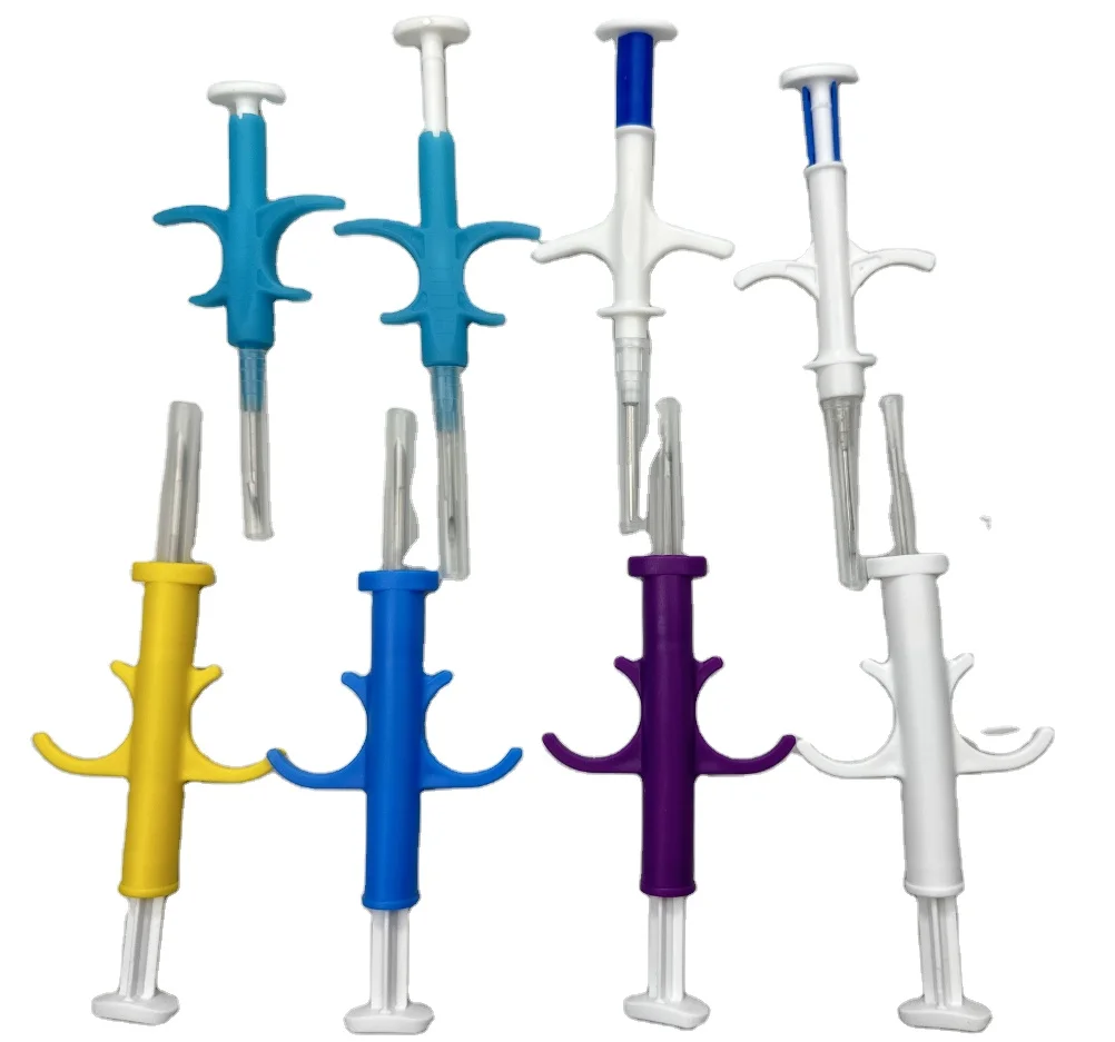 High-Quality RFID Microchip Glass Tube Animal Syringe for Injection, Injectable Animal Management Microchip Glass Tags