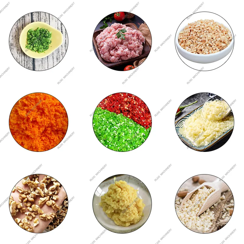 Commercial high-speed chopping and mixing machine onion ginger garlic minced meat dumpling stuffing chopping machine