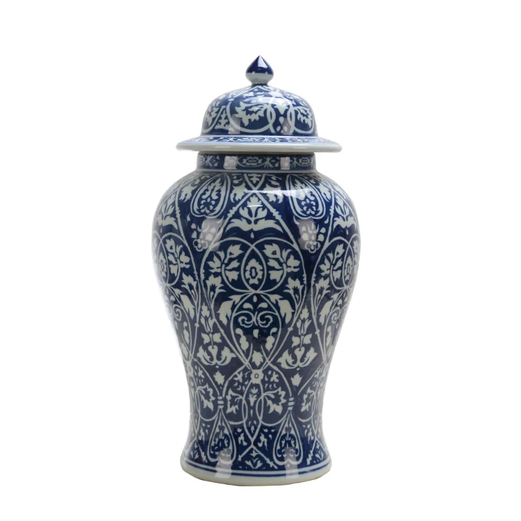 Керамическая лампа jingdezhen оптовая продажа китайская керамическая ваза ручной работы настольная сине-белая фарфоровая