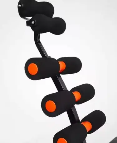 Abdominal Crunches Machine Rocket Chair 6 Way Trainer Gym Exercise Workout Sit Up