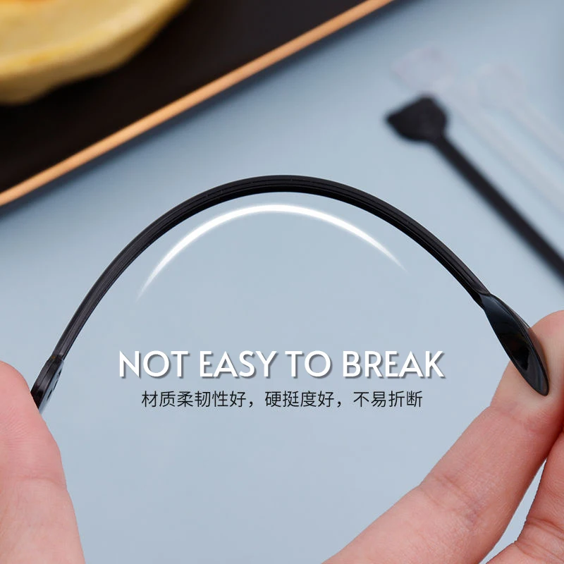 12.8 cm mini disposable long plastic coffee spoon Coffee stirring spoon