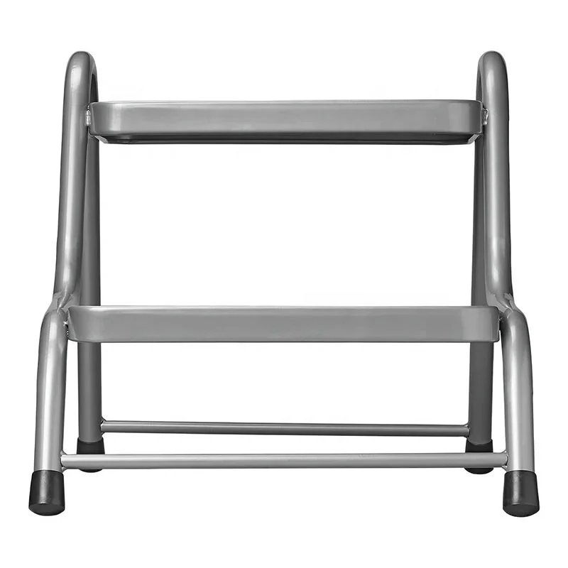 Heavy Duty Two Step Steel Caravan Double Stair Step Stool For Caravan Motorhome
