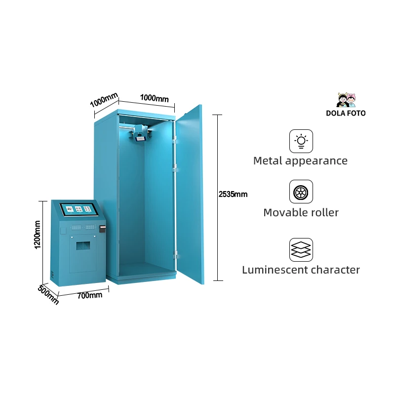 SAMPLES PLEASE DO NOT BUY Logo Customization Photo Booth Photobooth Vending Passport Machine Enclosed Photobooth Kevin Lee