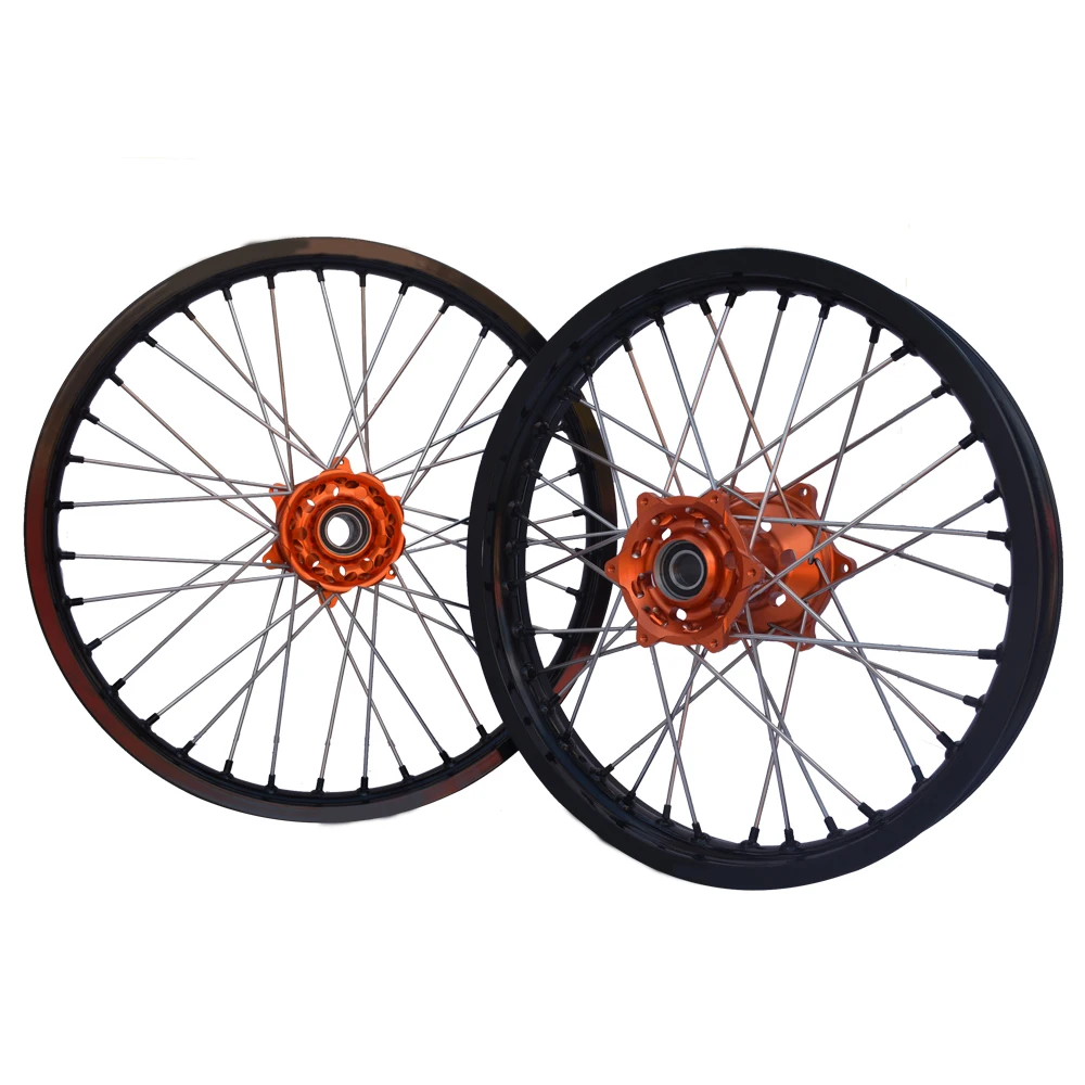 18/19/21 Inch Racing Pit bike Custom Alloy Wire wheels with Aluminum 6061 hub