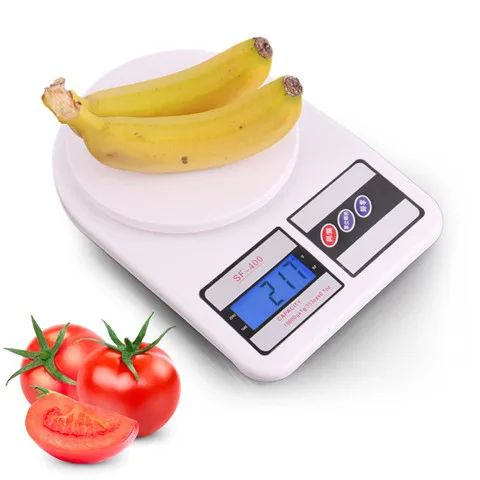 Electronic Kitchen Scales Digital Food Weighing Scale Balance With Backlit