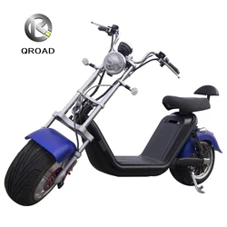 QROAD X4 EEC COC 3000W 2000watt fat tire  2 wheel electric scooter citycoco xecuter sx trottinette electrique