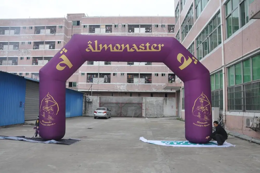 Kaicheng inflatable air sealed tube arch advertising hanging banners arch manufacture//