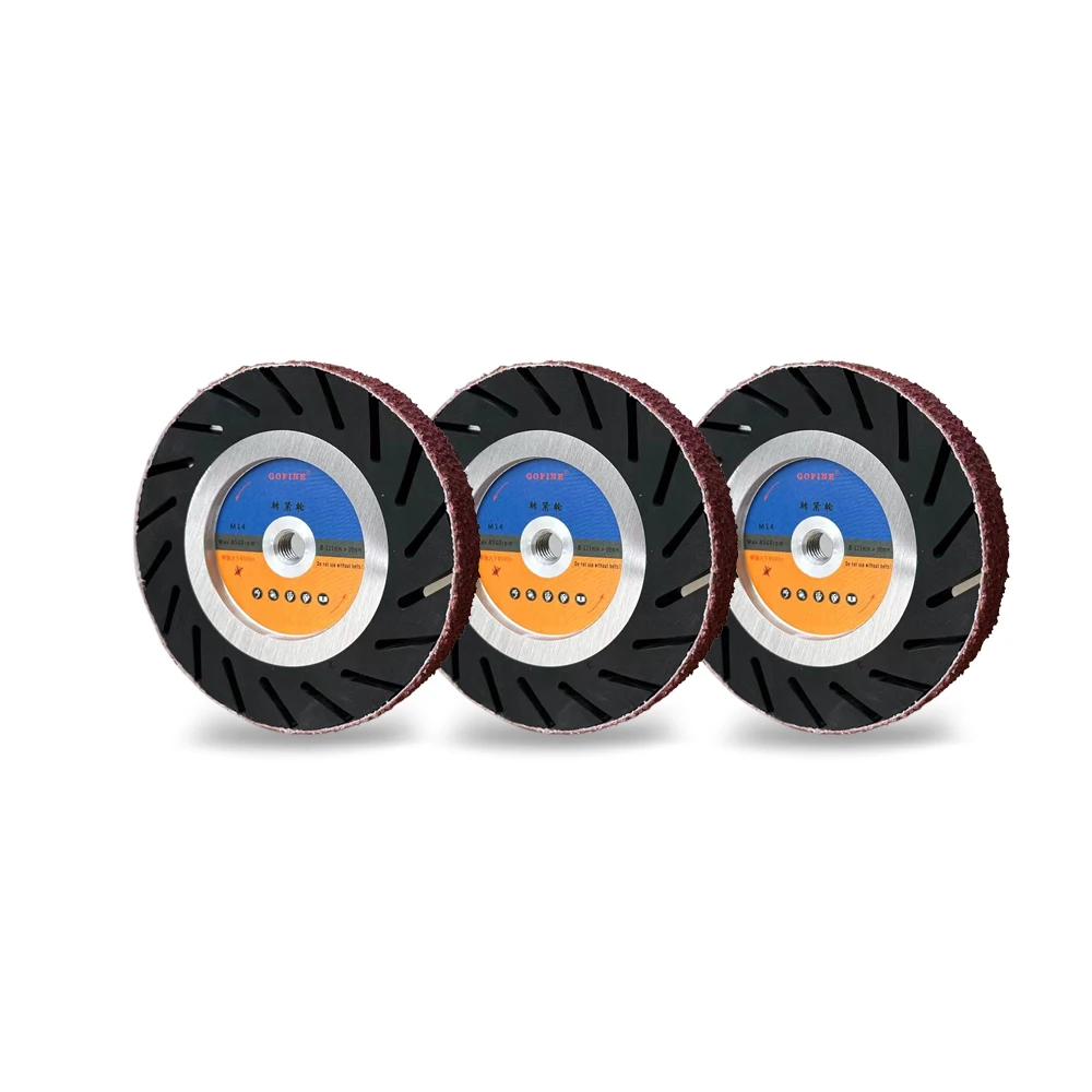 Driving wheel match  ceramic sanding belt abrasive tool for weld