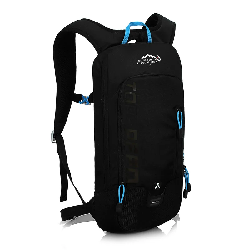 Wholesale lightweight polyester outdoor travel back pack waterproof hiking cycling backpack