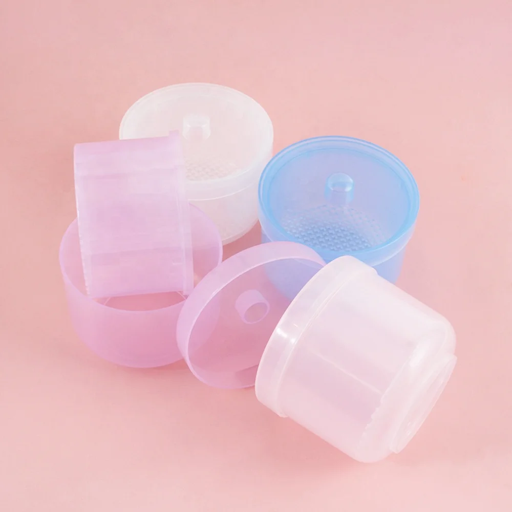 Nail polish Head Cleaning Disinfection Cup Disinfection Tank with Filter Nail Drill Bit Disinfecting Cleaning Cup