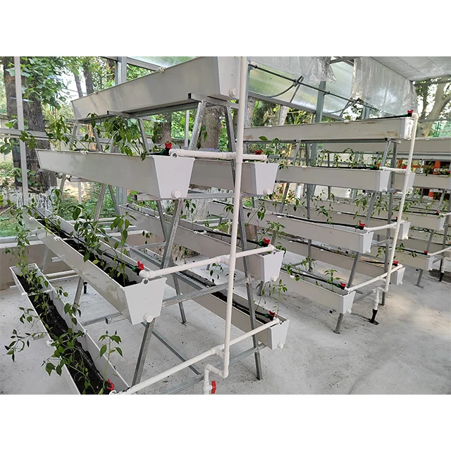 Farming Aeroponics Herb/Flower/Vegetable Garden Agricultural Greenhouse Soilless Culture Vertical Hydroponic Growing Tower PVC