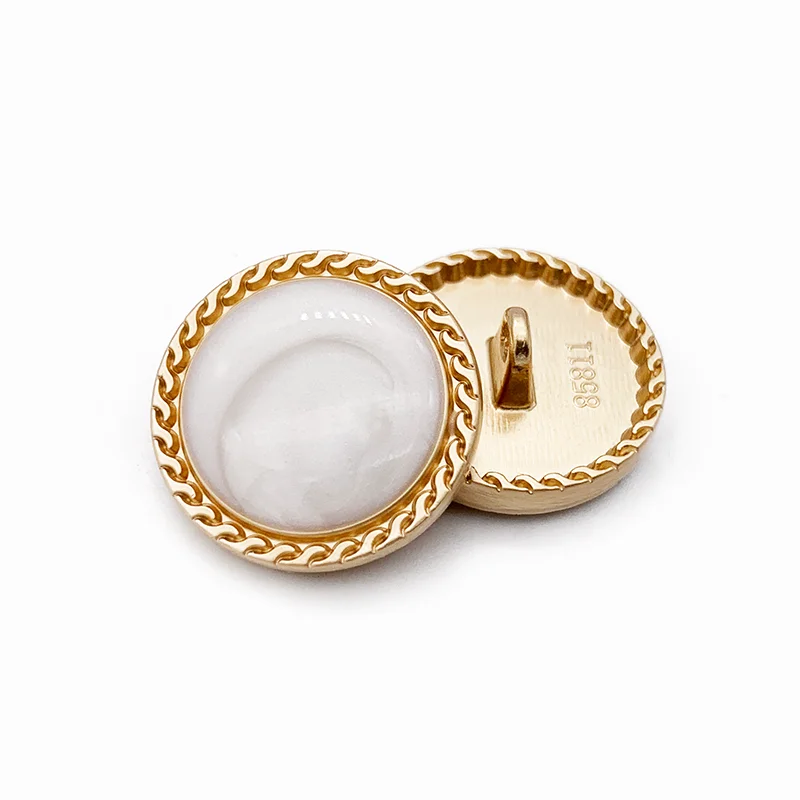 Пользовательский высококачественный дизайн цинковый сплав золото металлический швейный аксессуар одежда Униформа Блейзер костюм пальто хвостовик кнопка