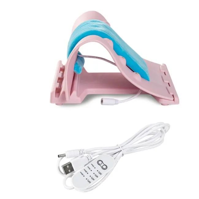 Newest Mini Portable Neck Care Massage Cervical Pillow Pain Relief Traction and Heat Therapy Device