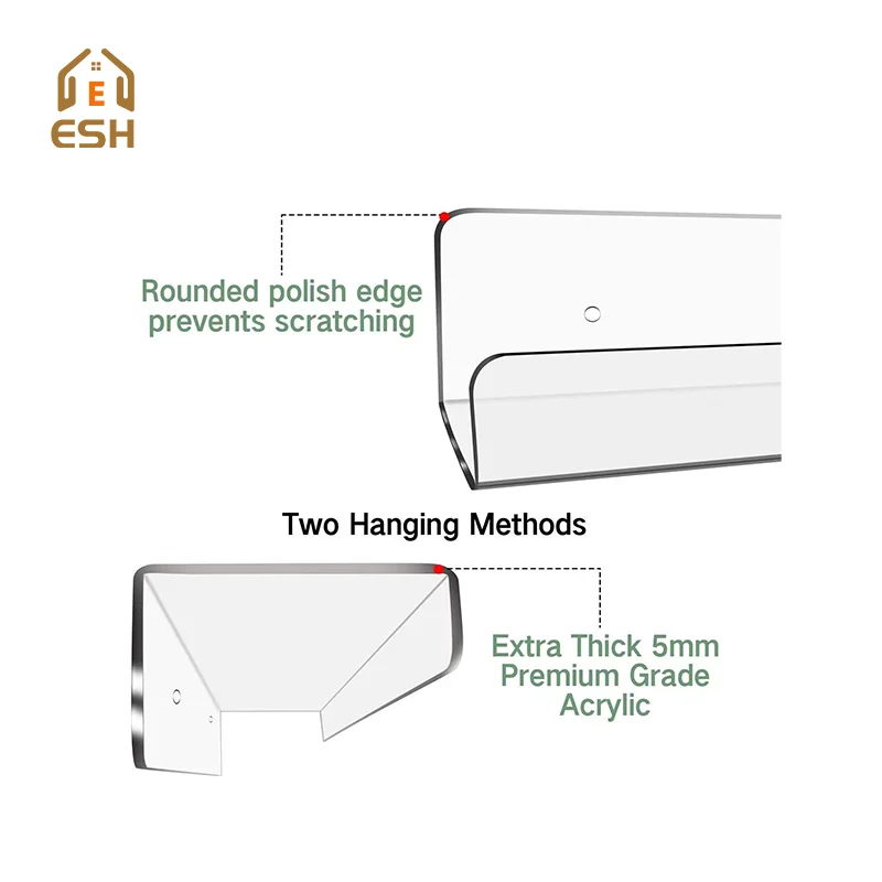 Wall Storage rack shelf Wall mounted bookshelf Bathroom Punch free storage rack wall organizer