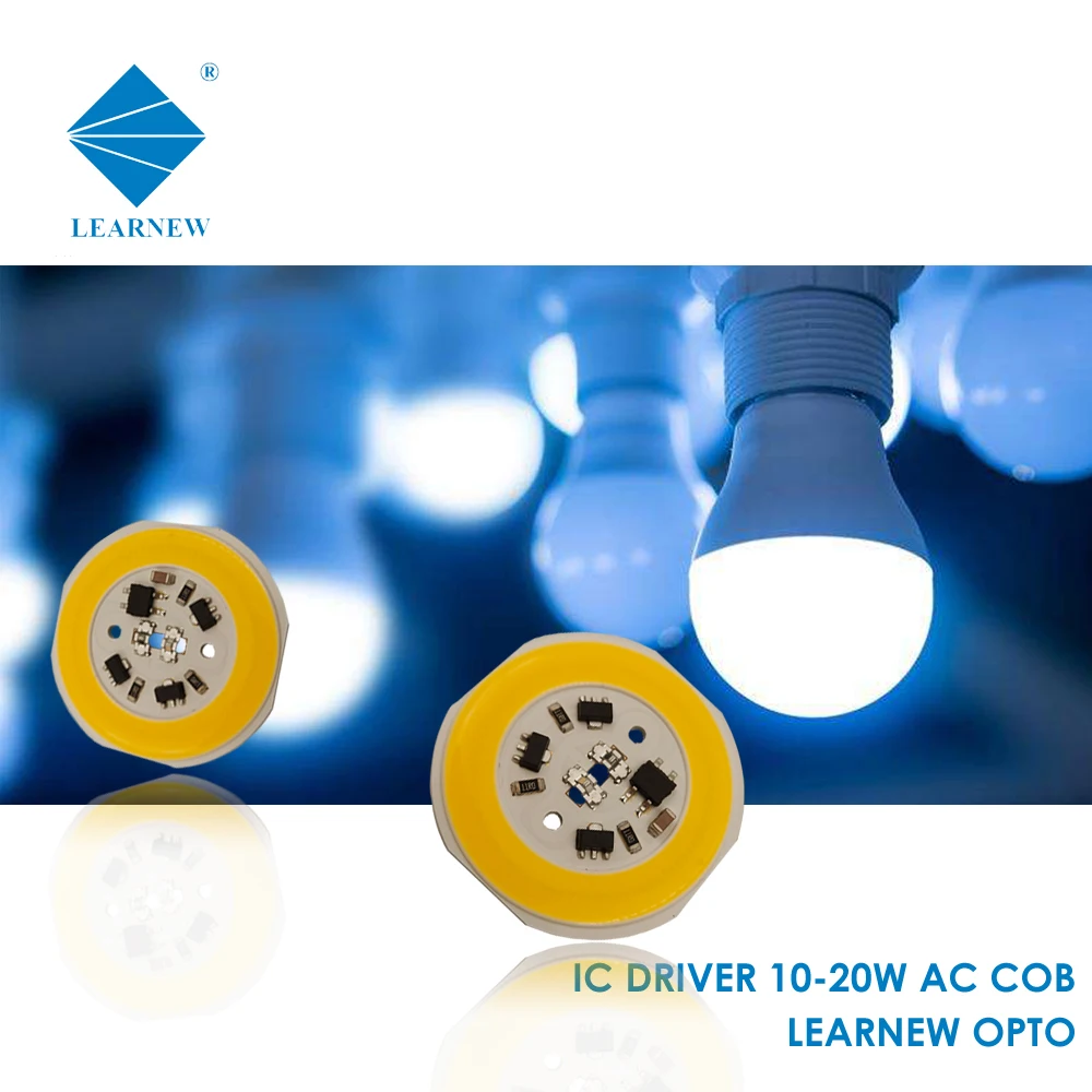 Driverless LED grow light chips 200V 240V 15w ac cob led for flower boom