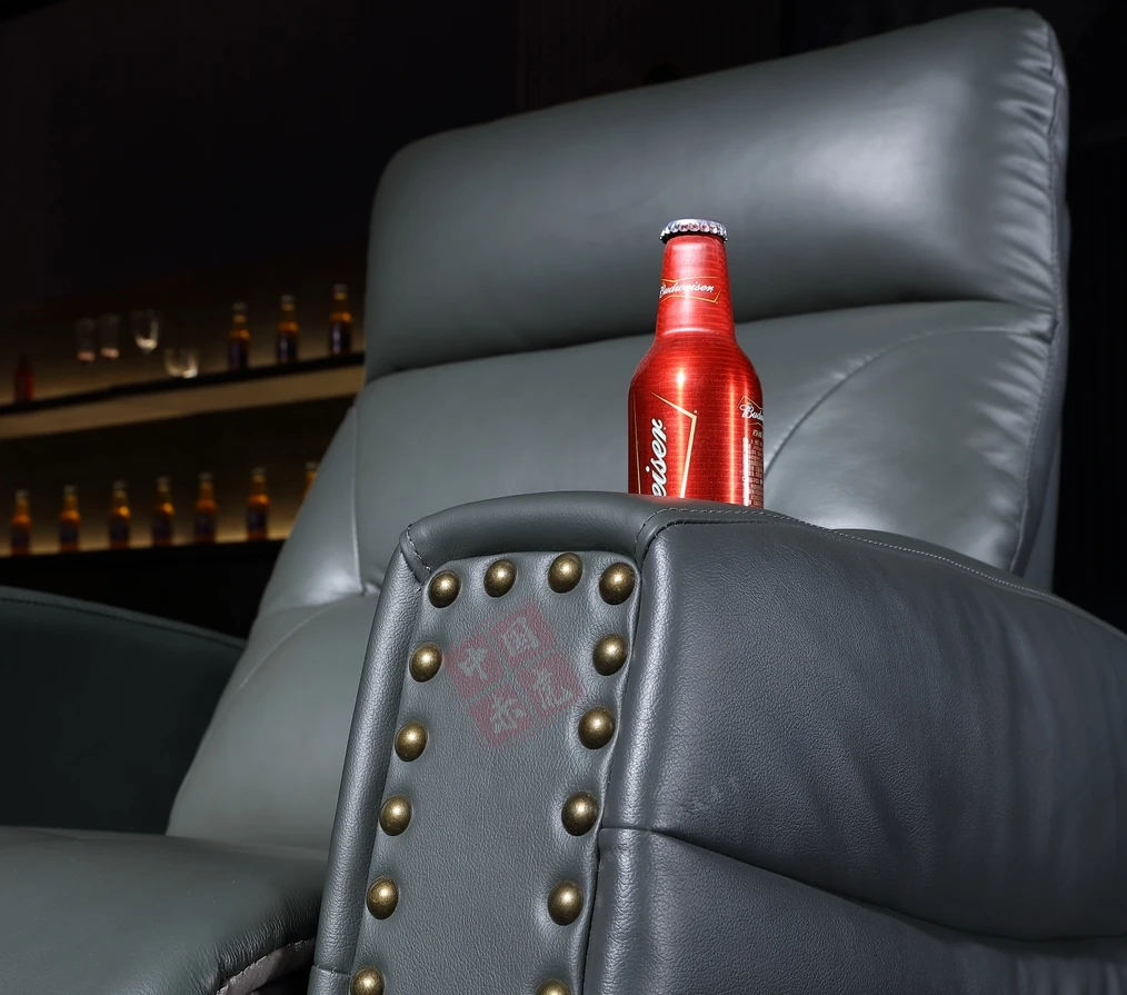 FOSHAN Factory Theater Sofa Living Room Furniture Set Home Theater Electric Recliner Chair  Cinema Minimalist Sofa Seat Sofa